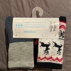 Christmas boys Set of 6 pairs crew socks size 4-5